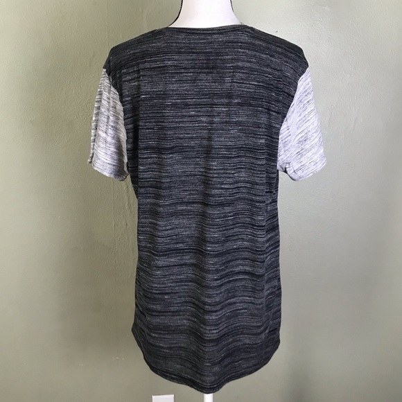 BKC Black/Gray T-Shirt Front Pocket Size L - Picture 4 of 5